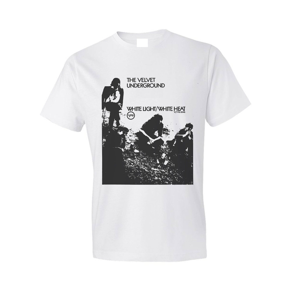 Velvet Underground White LightWhite Heat Tee